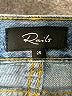 Rails 100% Cotton Blue Denim Shorts Size 25 waist - photo 3