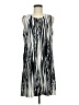 Calvin Klein Graphic Silver Casual Dress Size M (estimated) - photo 1