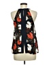 Papermoon 100% Polyester Black Sleeveless Blouse Size M - photo 2