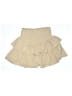 Self Esteem 100% Rayon Solid Tan Casual Skirt Size S - photo 1