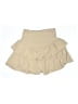 Self Esteem 100% Rayon Solid Tan Casual Skirt Size S - photo 2