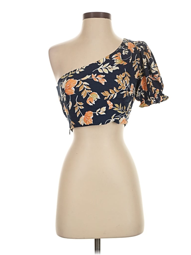 Pre-owned Seven Wonders Kimono In Orange