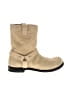 Loewe 100% Suede Tan Campo Brushed Suede Biker Boots Size 10 1/2 - photo 1