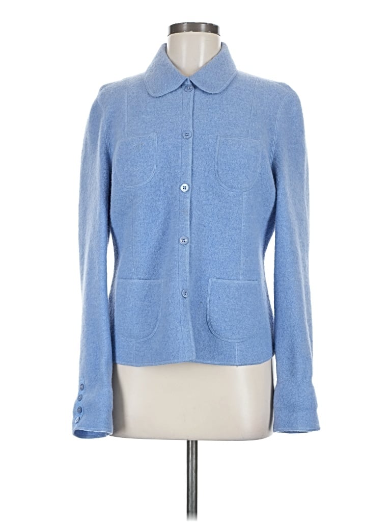 Pre-owned Lands' End Jacket In Blue