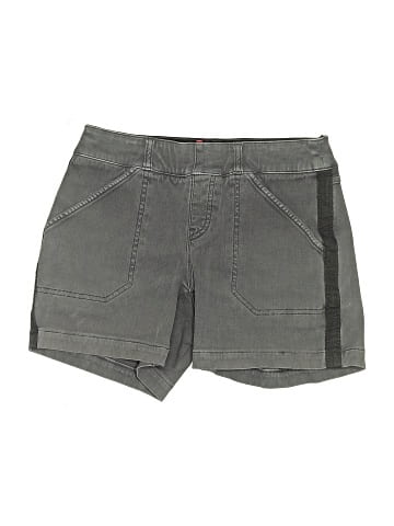 SPANX Khaki Shorts (view 1)