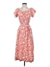 Universal Thread 100% Cotton Floral Red Casual Dress Size XS - photo 1