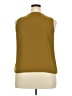 Nine West 100% Polyester Gold Sleeveless Blouse Size XXL (petite) - photo 2