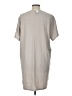 Gap Solid Gray Casual Dress Size L - photo 2