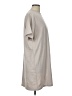 Gap Solid Gray Casual Dress Size L - photo 4