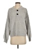 Shein 100% Polyester Solid Gray Pullover Sweater Size S - photo 1