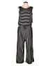 Egs Stripes Black Jumpsuit Size L - photo 1