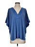 Natori Blue Short Sleeve T-Shirt Size S - photo 1