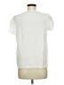 Salanta 100% Polyester Ivory Short Sleeve Blouse Size 6 - photo 2