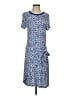 Hatley Print Blue Casual Dress Size S - photo 1