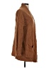 Ye Mak Sweaters 100% Acrylic Brown Cardigan Size S - photo 4