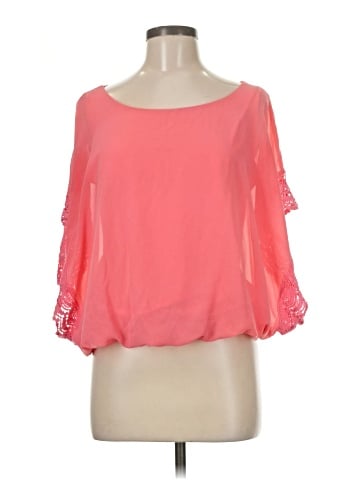 By & By 3/4 Sleeve Blouse (view 1)
