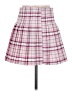 No Boundaries 100% Polyester Plaid Pink Casual Skirt Size 7 - 9 - photo 1