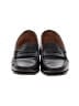 Tod's 100% Leather Black Leather Loafers Size EU 34 1/2 - photo 2