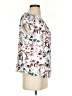 Shein White Short Sleeve Blouse Size 4 - photo 4