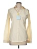 Ministry Color Block Ivory Long Sleeve Blouse Size M - photo 1