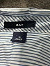 Gap Solid Gray Long Sleeve Button-Down Shirt Size 10 - photo 3
