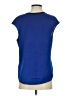 Eva Longoria Blue Short Sleeve Top Size S - photo 2