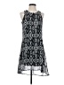 Alya Graphic Black Casual Dress Size S - photo 1