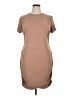 Express 100% Cotton Solid Tan Casual Dress Size XL - photo 1