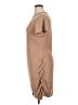 Express 100% Cotton Solid Tan Casual Dress Size XL - photo 5