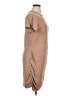 Express 100% Cotton Solid Tan Casual Dress Size XL - photo 4