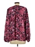 Torrid 100% Polyester Burgundy Long Sleeve Blouse Size Lg Plus (0) - photo 2