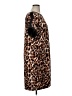 Gibson Latimer Animal Print Brown Casual Dress Size XL - photo 4
