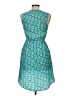 Bebop 100% Polyester Paisley Teal Casual Dress Size M - photo 2