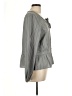 Talbots 100% Cotton Gray Long Sleeve Blouse Size L - photo 4