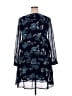 Ichi 100% Polyester Blue Casual Dress Size XXL - photo 2