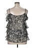 MICHAEL Michael Kors Silver Sleeveless Blouse Size XL - photo 2