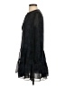 Zara 100% Polyester Black Casual Dress Size S - photo 5