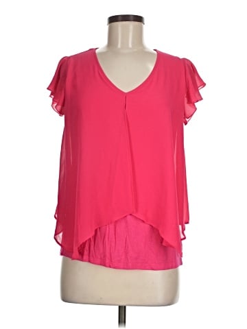By & By Short Sleeve Blouse (view 1)