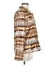 Susan Graver 100% Polyester Tie-dye Brown Jacket Size M - photo 4