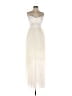 BCBGMAXAZRIA 100% Polyester Ivory Cocktail Dress Size 4 - photo 1