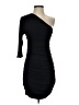 Express Solid Black Cocktail Dress Size XS - photo 1