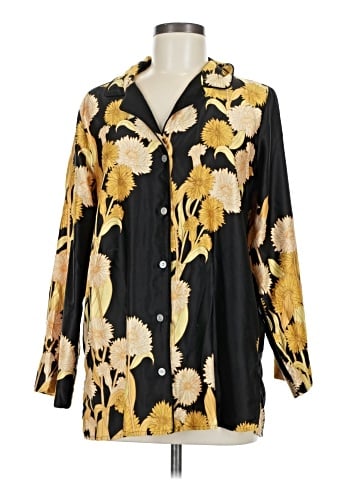 Natori Long Sleeve Blouse (view 1)