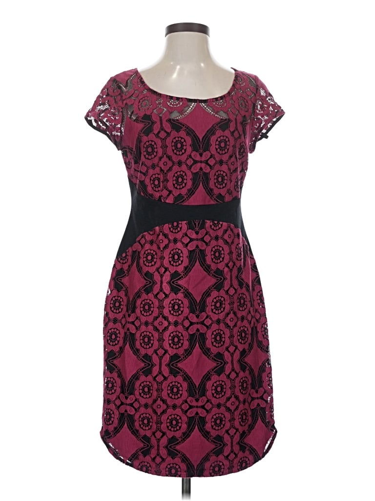 Pre-owned Weston Cocktail Dress In Burgundy