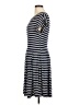 Max Studio Stripes Blue Casual Dress Size M - photo 5