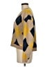 Nautica Argyle Yellow Cardigan Size M - photo 5
