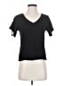 By Anthropologie Black Short Sleeve Top Size XS - photo 1