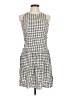 Soft Joie 100% Polyester Checkered-gingham Gray Casual Dress Size M - photo 1