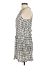 Soft Joie 100% Polyester Checkered-gingham Gray Casual Dress Size M - photo 5