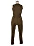 Ambiance Solid Brown Jumpsuit Size XL - photo 2
