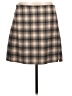 Old Navy Plaid Brown Casual Skirt Size L - photo 1